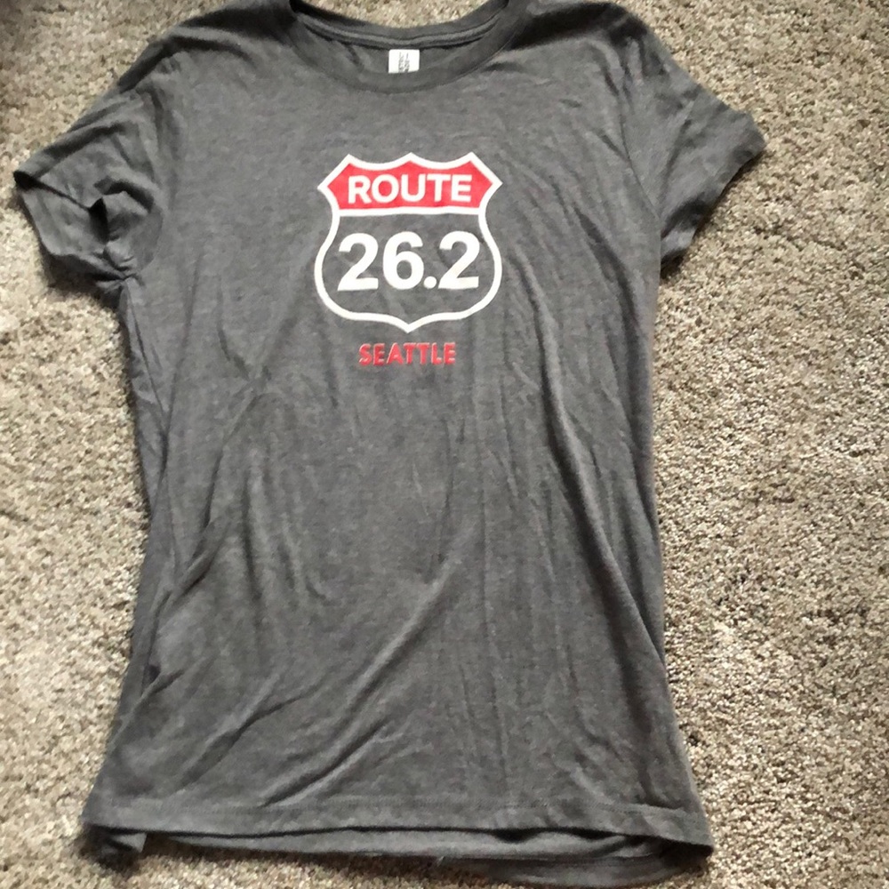 Cotton t-shirt “route 26.2”